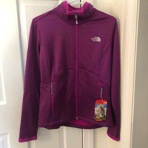 North face magenta jacket